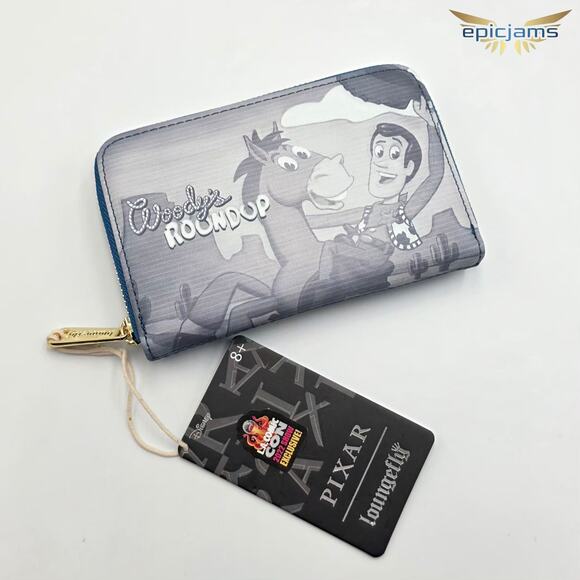 Loungefly Disney Pixar Toy Story Woody’s Roundup Lenticular Mini Backpack Set - Picture 8 of 9